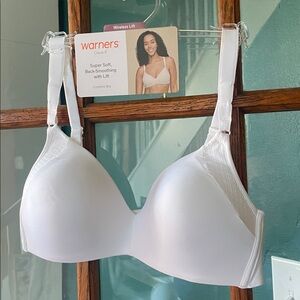 WARNERS Cloud 9 Wireless Lift Bra Size 34B NWOT